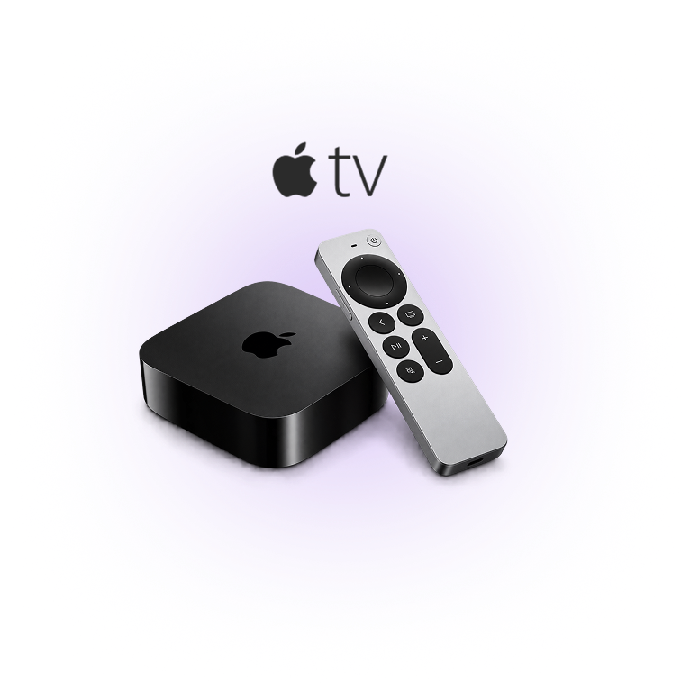 Apple TV device and remote